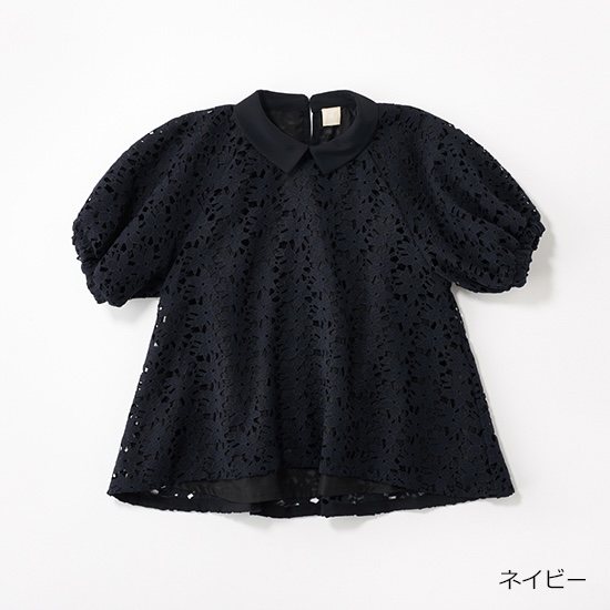 [THREE SQUARE]レースブラウス