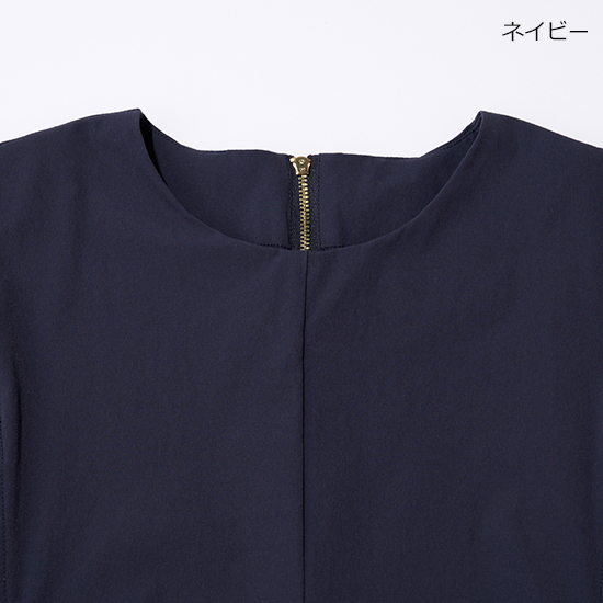 [THREE SQUARE]サイドリボンオールインワン