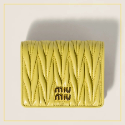 ミュウミュウ、デルヴォー…【一粒万倍日×大安】金運上がる!?「イエロー」ブランド財布5選