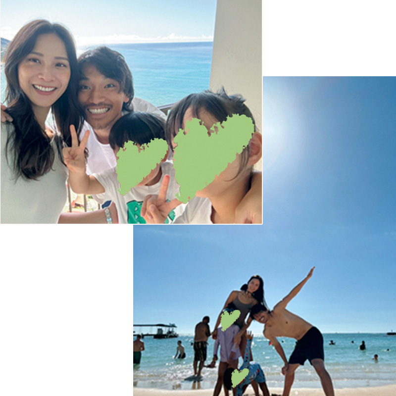 VERY読者中谷春菜さんの家族写真