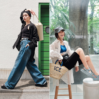 トレンド【厚底サンダル】で夏コーデを更新！キレイめ４選