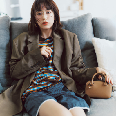 『トレンドはコスパ服でお試し！』堅実派・桐谷美玲さんの最新オシャレ3選