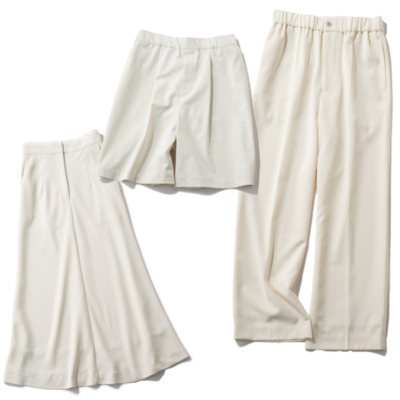 夏こそ穿きたい【白のボトムス5選】汚れも雨も気にしなくていい理由って？