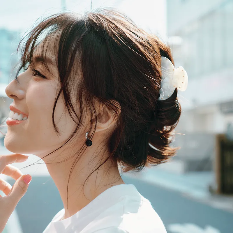 子どもとシェアできるヘアクリップ