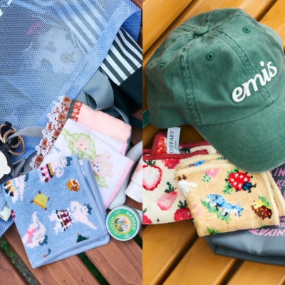 【フェイラーのハンカチ】じゃぶじゃぶ池には2枚持ちが新常識⁈＜SNAP＞