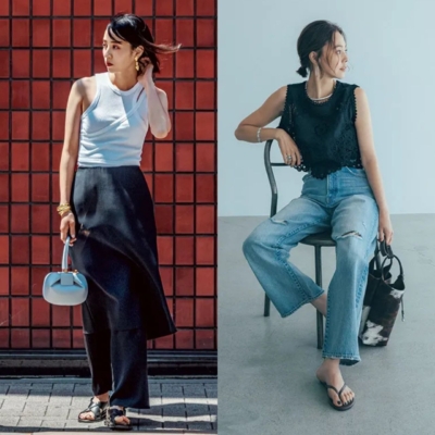 一枚で様見え【ノースリーブ】コーデ9選！旅行・リゾートにもおすすめ