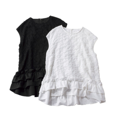 【5000円台】1枚でサマ見え『フリルトップス』はお値段以上の着映え力！