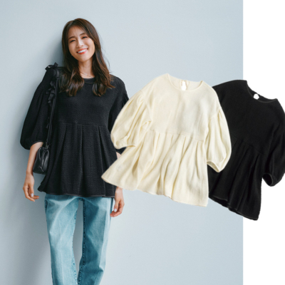 【高コスパ】今買って秋も着られる『洗練甘トップス』発見！