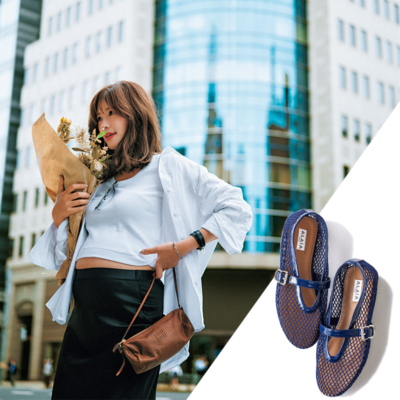 【ユニクロ名品】も大活躍！VERYモデルの「女っぽマタニティオシャレ」に注目