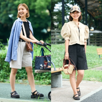 大人の【ショーパンスタイル】子どもっぽくならない秘訣は足元がカギ