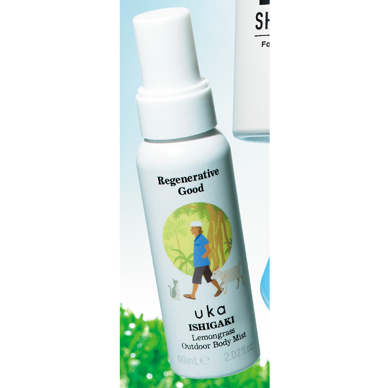 uka ISHIGAKI Lemongrass Outdoor Body Mist