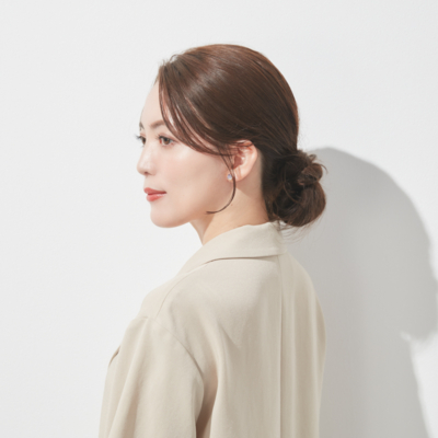 「ヘアゴムだけ」ピンのいらないお団子は七五三、フォーマルにも大活躍【まとめ髪】