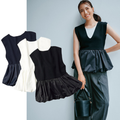 コスパに見えない！「Vネックトップス」は春夏秋冬ずっと着られる