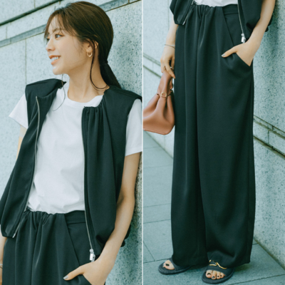 今秋は『ジレのセットアップ』がトレンド！“きちんと見え”する大人の装い