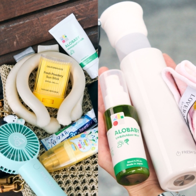 【虫除け＆暑さ対策グッズ】じゃぶじゃぶ池でママたちのバッグの中身を拝見！