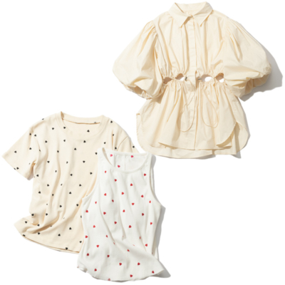 秋まで着倒せる『甘カジュアル服』5選！お値打ちブランドで厳選