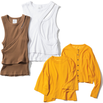 “重ね着”で気温差をクリア！端境期の『万能トップス』3選