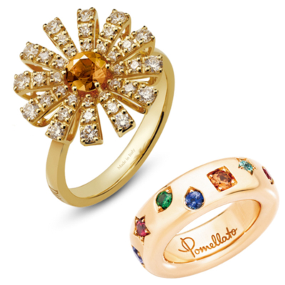 カジュアルママの手元に『甘リング』現象！Tシャツやタンクも華やか見え