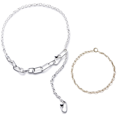 【チェーンネックレス】が人気再燃！何通りにも楽しめる万能シルバー3選