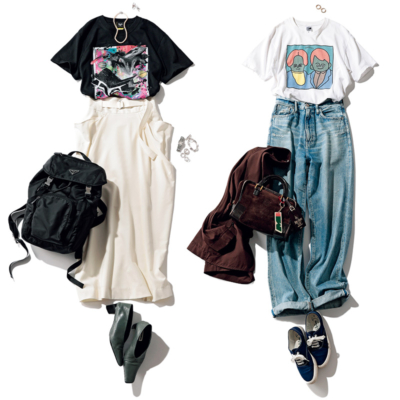 VERY界隈の『推しTコーデ』BEST３！今どき感を盛り込むコツは？