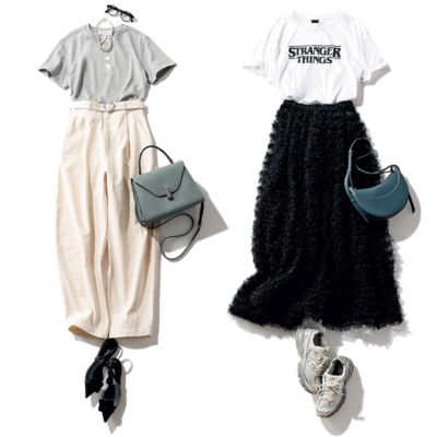 アガる『推しのTシャツ』コーデに技あり！おしゃれ通の合わせ方