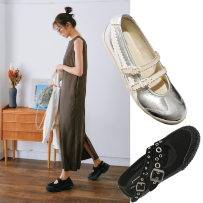 【足元トレンド】キレイめコーデに取り入れやすい「メリージェーンスニーカー」って？