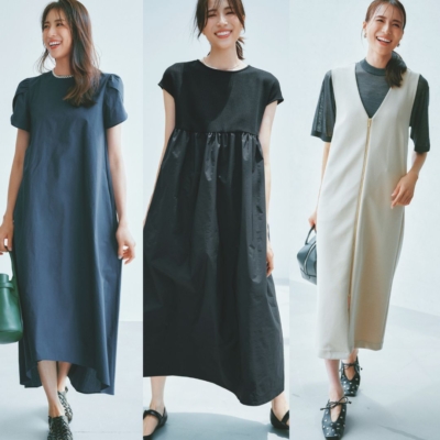 暑い日も楽ちん【大人ワンピ7選】！美シルエットで華やかさ＆体形カバーも