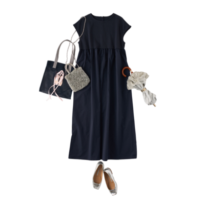 【帰省コーデ】楽ちんな「Tシャツワンピ」をきれい見えさせるコツは？