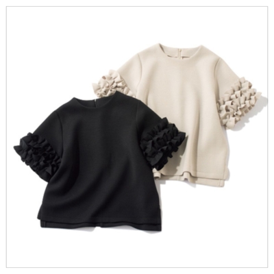 スウェットに見えない「フリルスウェット」の褒められ率がすごい！
