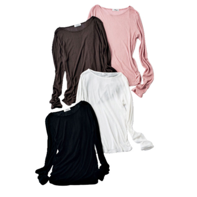 毎回大ヒットの『シアーリブロンT』に新作登場！重ね着にも使えて万能