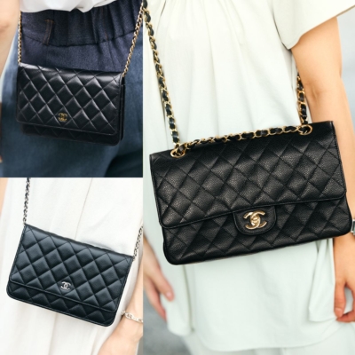 公園コーデにも【シャネルの黒ショルダー】が重宝！＜SNAP＞