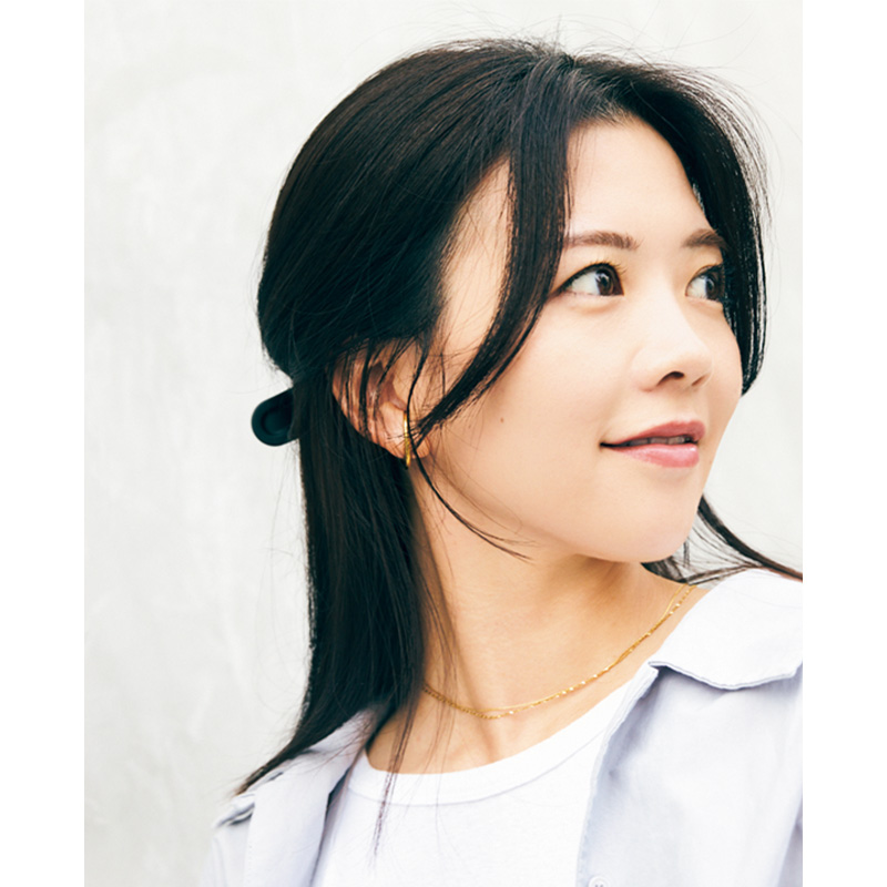 ハーフアップのヘアアレンジ