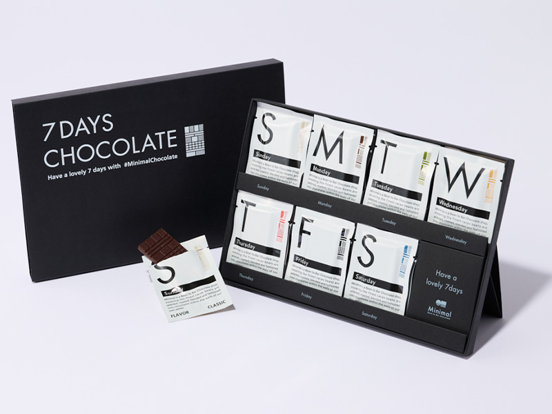 Minimalの7DAYS CHOCOLATE 全種食べ比べセット