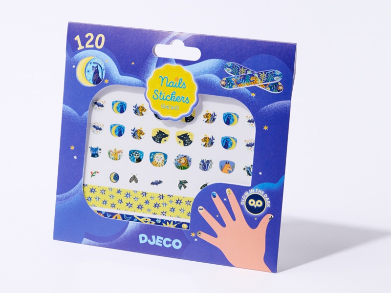 DJECOの子ども用ネイルシール