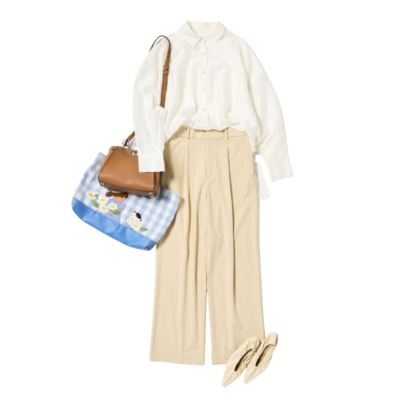 【通勤、園行事もOK】ママでも着られる「シアーシャツ」コーデ3選