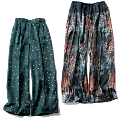 秋は【柄パンツ】で盛る！“シンプル派”の簡単オシャレ術