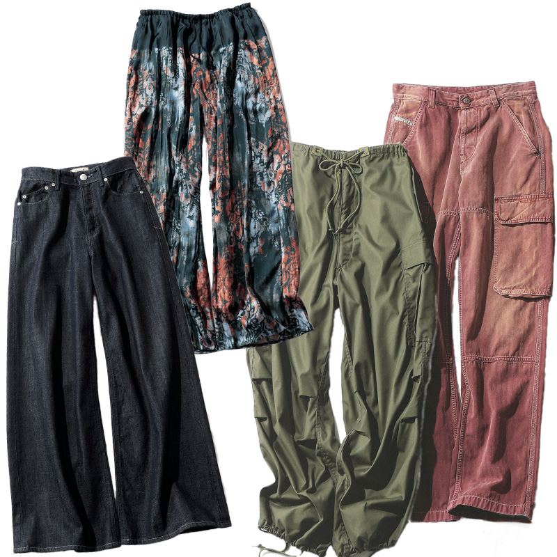 オールシーズン着倒せる【最旬パンツ】トレンド目線の17本！コーデの主軸に◎