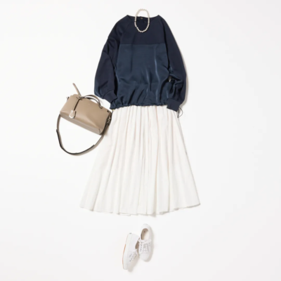 ワンツーで決まる「大人カジュアル」アウトで着てもだらしなく見えない