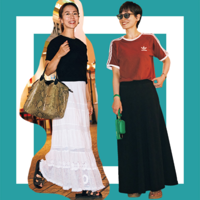 【キッザニア】でVERYママをSNAP！アクティブな日の「スカートコーデ」に注目