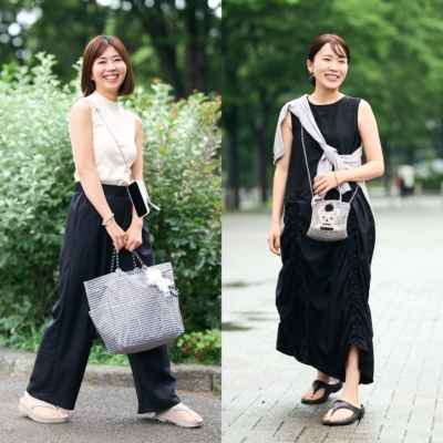 OOFOS以外も！【リカバリーサンダル】はモノトーンでシックにまとめるママが多数