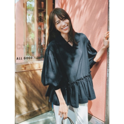 【名品ブラウス】が学校コーデに最適！秋冬仕様の長袖で着痩せにも効く