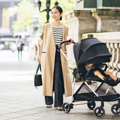 “お出かけは都心派”ママの『キレイめ上手』なオシャレを拝見！