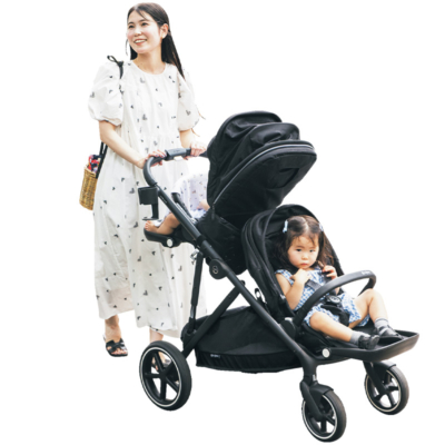 都心でお散歩ママは『ワンピ＆オールインワン』が鉄板！楽ちんでキレイ見え◎