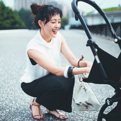 育休ママ【古谷有美さん】パンツより実はハマる『細身スカート』の魅力って？