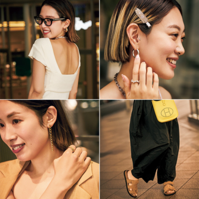 “ママじゃない日”の『華やかコーデ』を覗き見！オシャレなアイテム使いに注目