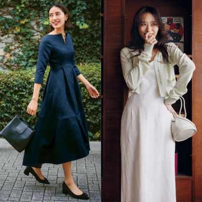 30代・40代【秋のワンピース】着痩せと体型カバーのコツは？産後ママにも◎　