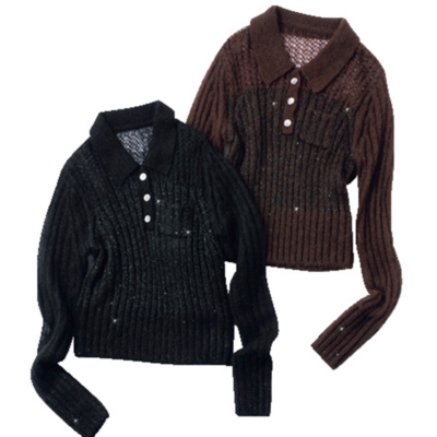 今年っぽく更新！【ポロニット】でデニムコーデがきれい見え〈30代秋冬コーデ〉