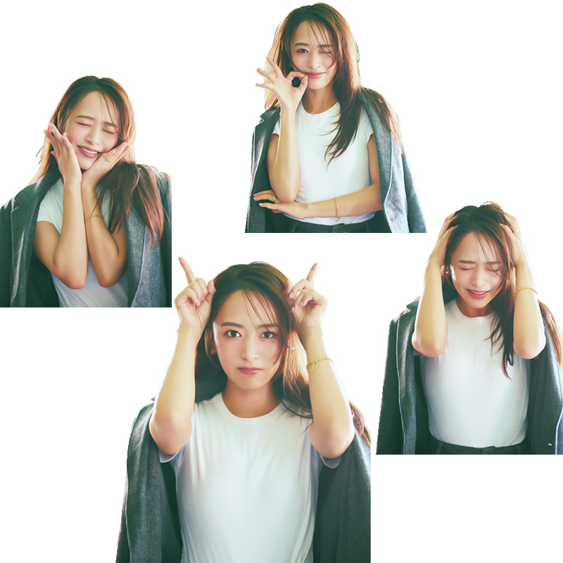 近藤千尋さんのいろんな表情