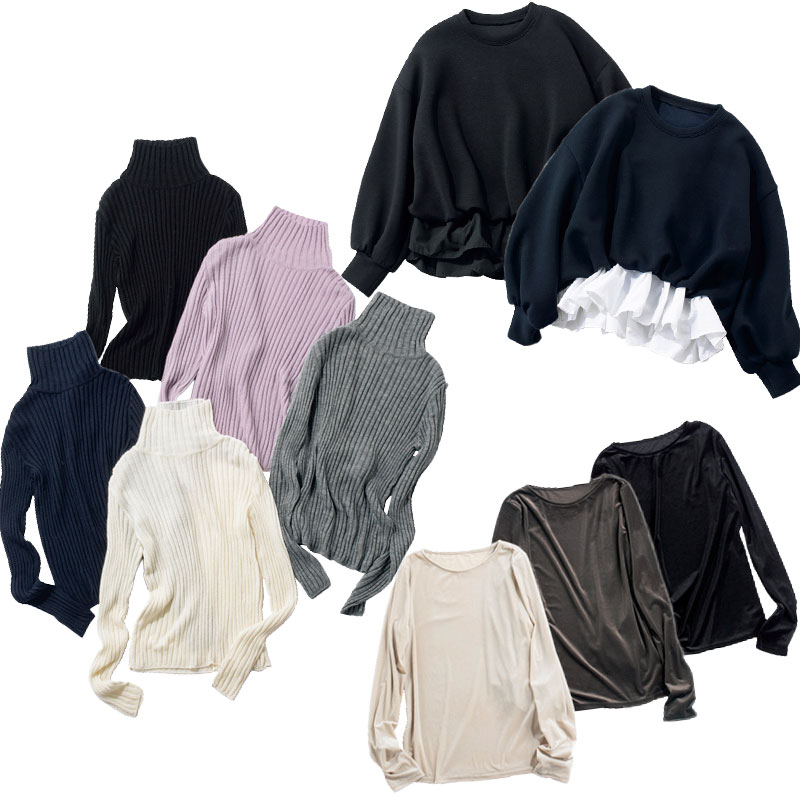 【秋冬ママコーデ】カジュアルだけど品がある！デニムに合う『きれいめトップス』〈3選〉