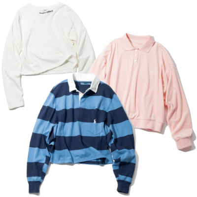 【ロゴ、ボーダーetc.】レギンスママの「ロンT」は正統派カジュアルで好感度大◎